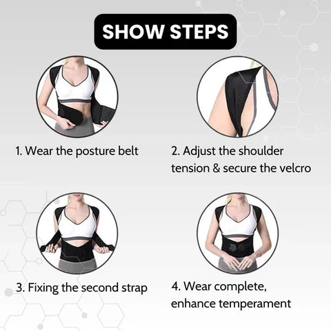 Adjustable Posture Corrector Belt